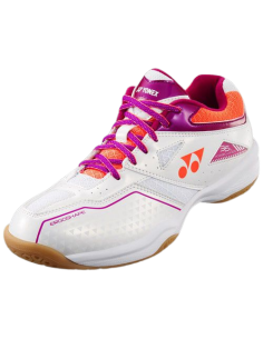 Yonex Damenschuhe Power Cushion 36 Weiß/Rosa 