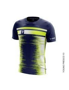 Camiseta Young Fresco 10 Crew Neck (Azul Marino)
