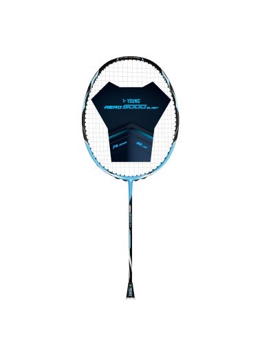 Jonge Badmintonracket Aero 9000 Lichtblauw 