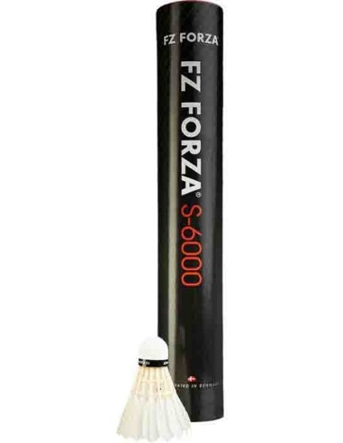 Volantes de bádminton Pluma Forza S-6000 para un Juego de Alto Rendimiento 