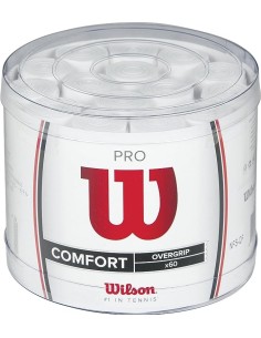 Wilson Pro Overgrip Weiß (Box mit 60 Stück) 