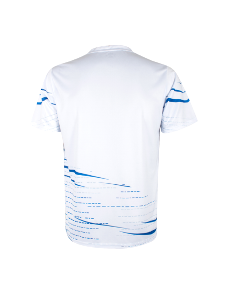 Apacs RN10129-AT Unisex T-shirt (White) - Optimal for Sports 