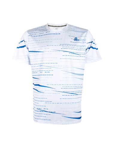 T-shirt Apacs RN10129-AT Unisex (Blanc) 