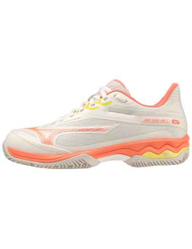 Tennisschoenen Mizuno Dames Wave Exceed Light 2 AC (Wit/Roze) 