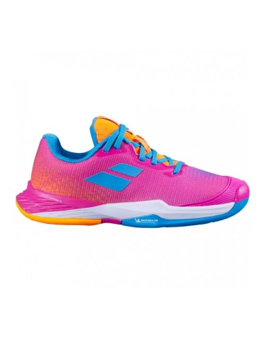 Chaussure De Tennis Babolat Jet Mach 3 All Court Junior (Pink) 