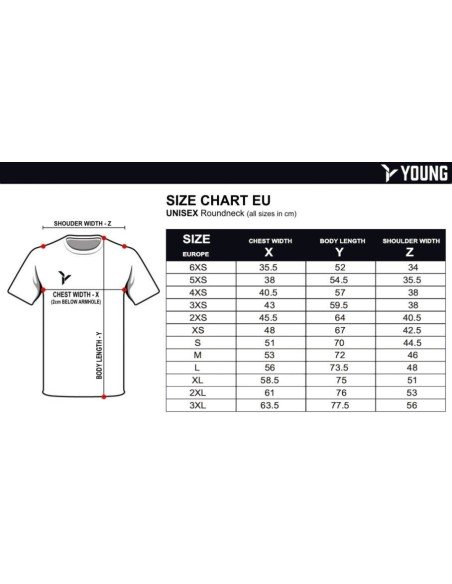 T-Shirt Young Fresco 11 Crew Neck (Gelb) 