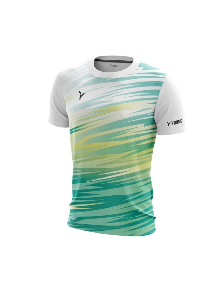 Camiseta Young Fresco 11 Cuello Redondo (Verde) 