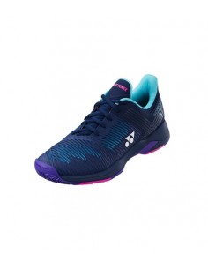 Zapatillas de Bádminton Yonex PC Sonicage Mujer (Azul Marino/Azul) 