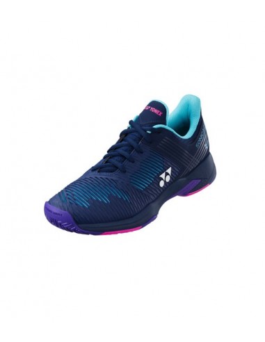 Yonex PC Sonicage Women's Badminton Shoes (Navy/Blue) 