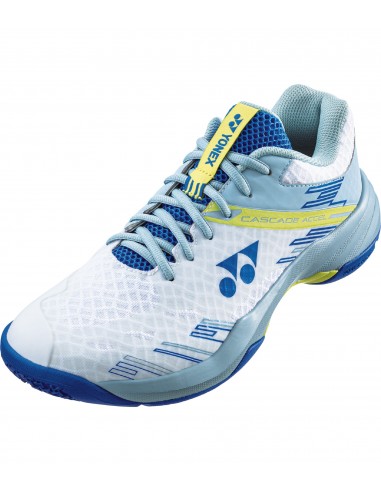 Chaussures de Badminton Yonex Cascade Accel Smoke Homme (Bleu/Blanc) 