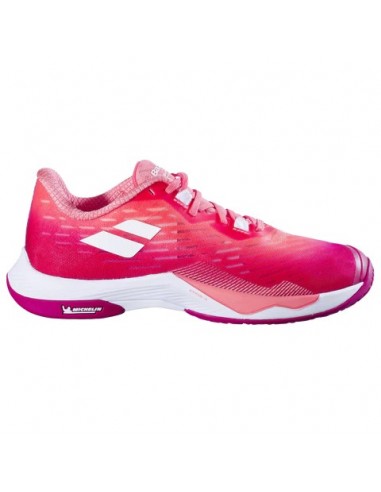 Babolat Shadow Tour 5 Women Badminton Shoe (Raspberry) 