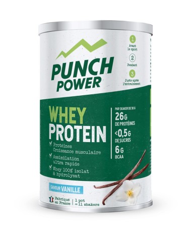 Punch Power Whey Protein 350g Vanilla for Enhanced Performance 