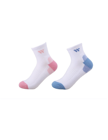 Chaussettes Wish WK-6215 F Femme (Weiß/Blau) 