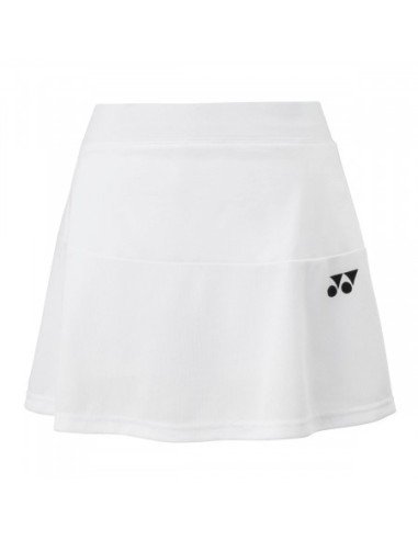 Jupe Yonex YW0036EX Blanc für optimale Leistung auf dem Tennisplatz 