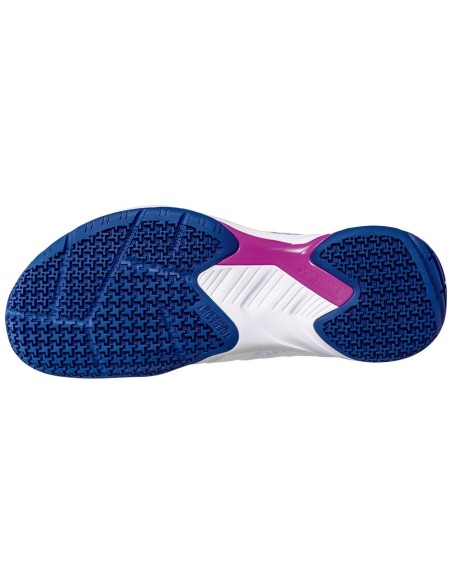 Chaussures de Badminton Yonex Cascade Accel  Wide Femme (Blanc/Purple) 