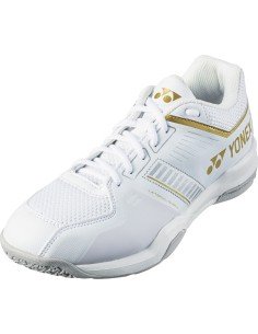 Power Cushion Yonex Strider Flow Femme Blanc/Or