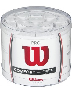 Pro Overgrip Perforado Wilson Blanco (caja de 60)
