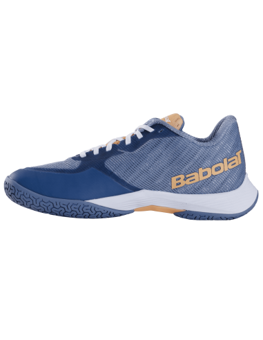 Babolat Shadow Spirit 2 Women Badminton Shoes (Grey-Coral) 