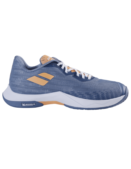 Chaussures De Badminton Babolat Shadow Spirit 2 Women ( Gris-Coral ) 
