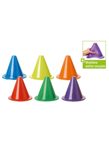 Extra-Soft 18 cm Blue Cone for Gentle Training 