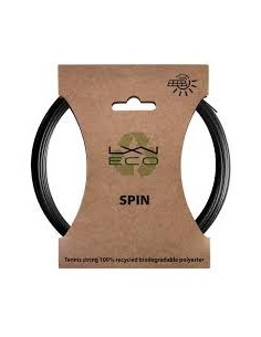 Luxilon Eco Spin 1.25mm Black Tennis String Set 