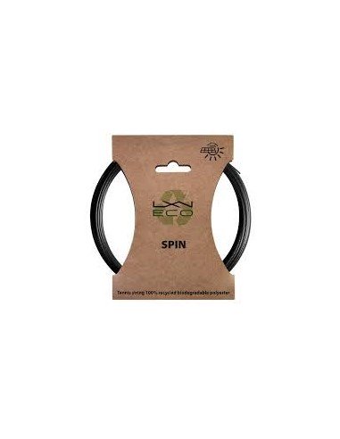 Garniture Tennis Luxilon Eco Spin 1,25mm Noir 