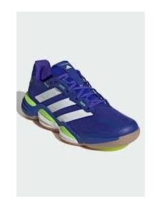 Chaussures Indoor Adidas Stabil 16 Bleu/Vert/Blanc 