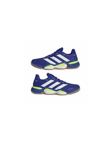 Chaussures Indoor Adidas Stabil 16 Bleu/Vert/Blanc 