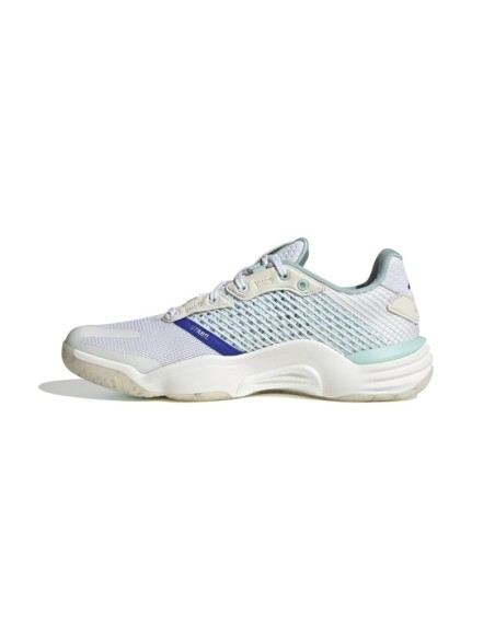 Zapatillas Adidas Stabil 16 Blanc/bleu - Optimizadas para el rendimiento en cancha 