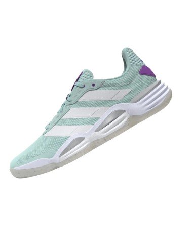 Zapatillas Adidas Stabil 16 Azul/Blanco/Violeta 