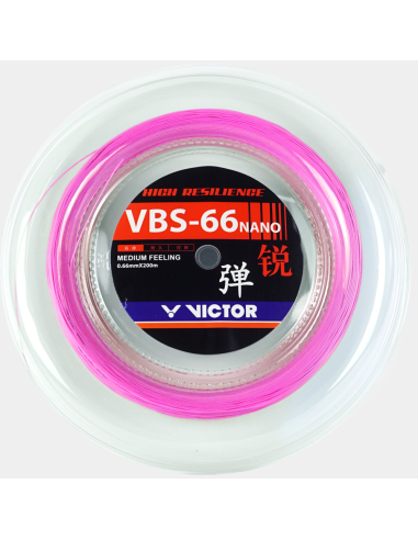 Cordage de badminton Victor VBS-66 Nano (200m) 
