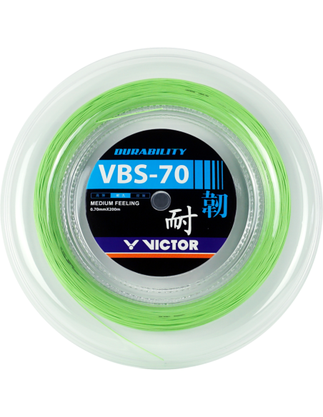 Badminton touw Victor VBS-70 (200m) voor optimale prestaties 