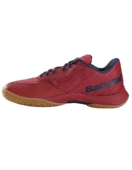 Babolat Shadow Spirit 2 Men's Indoor Badminton Shoes Black/Poppy Red 