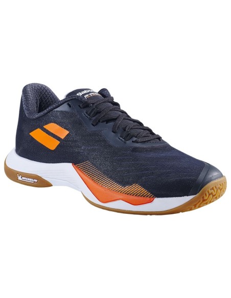 Babolat Shadow Tour 5 Men's Badminton Shoes (Black/Orange) 