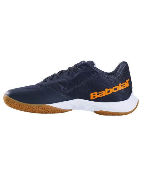 Chaussures de Badminton Babolat Shadow Tour 5 Homme  (Noir/Orange) 