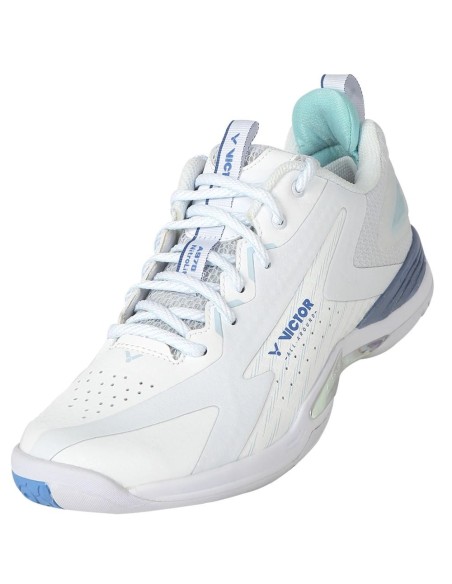 Victor Indoor A970 NitroLite A Men's Badminton Shoes (White) 