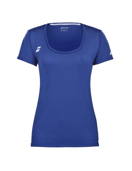 Tee-Shirt Babolat Play Cap Sleeve Top Femme Bleu
