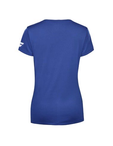 Tee-Shirt Babolat Play Cap Sleeve Top Femme Bleu