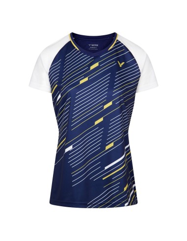 Victor T-Shirt T-41001TD C Women Blue