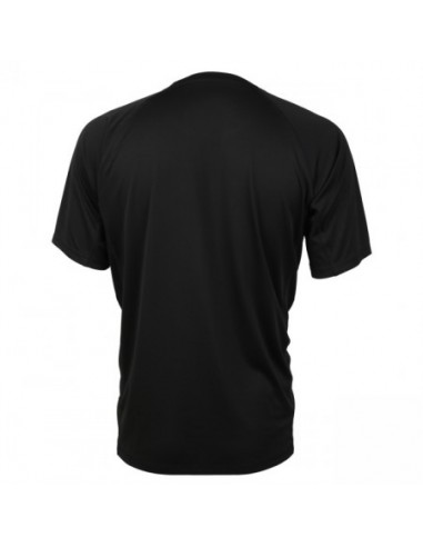 Forza Men's Bling Black Badminton T-Shirt