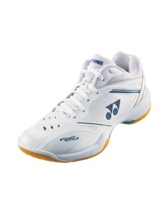 Yonex Cascade Accel Wide Women's Badminton Shoes (White/Purple)