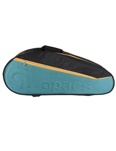 Sac Apacs Cover Tri 3812 Cy (Black/Turquise/Gold)