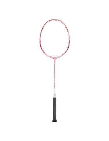Raquette de Badminton Apacs Feather wt 55 (White/Pink/Red)  (Non Cordée) 8U