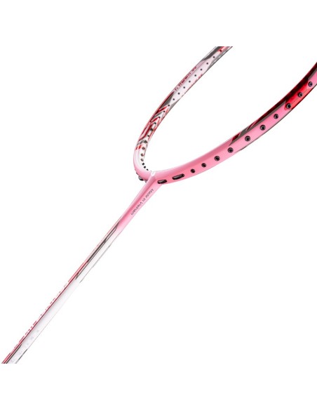 Apacs Feather wt 55 Pink Badminton Racket (Uncorded) 8U