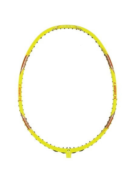 Raquette de Badminton Apacs Feather Wt 75 Yellow (non cordée) 6U