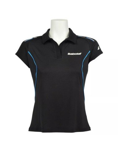 Polo Babolat Femme  Poly Pique Core Noir