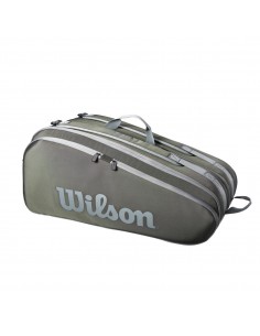 Wilson Tour 12 PK Tennis Bag (Dark Green)