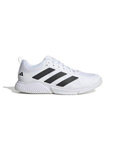 Chaussure Adidas Court Stabil Junior Blanc