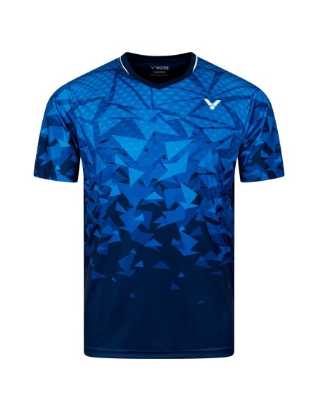 Victor T-03102 M Junior Blue T-Shirt for Tennis 