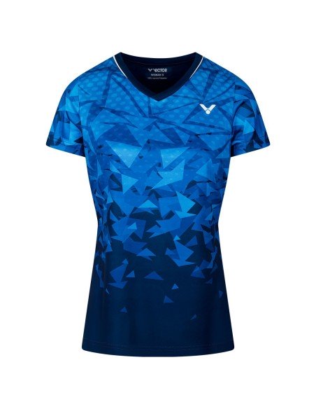Tee-Shirt Victor International 6649 Vrouwen Blauw 